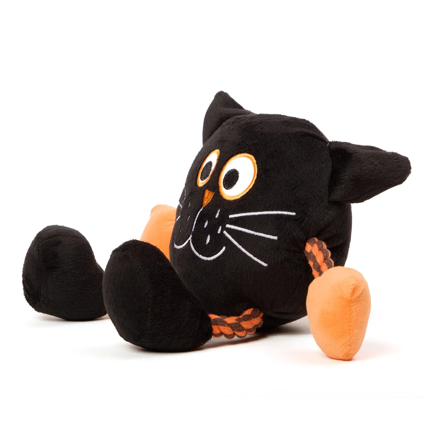 Brinquedo Pelucia Halloween Gato com Corda Savana_LATERAL-02